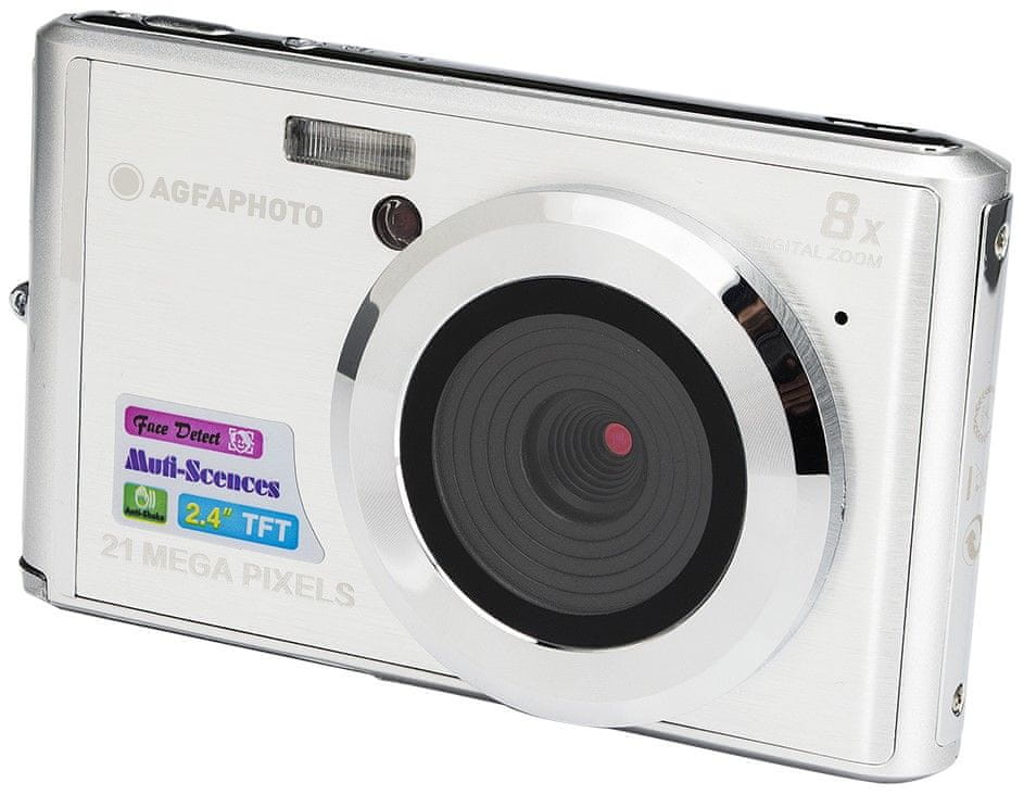 Agfaphoto Compact DC 5200, strieborný
